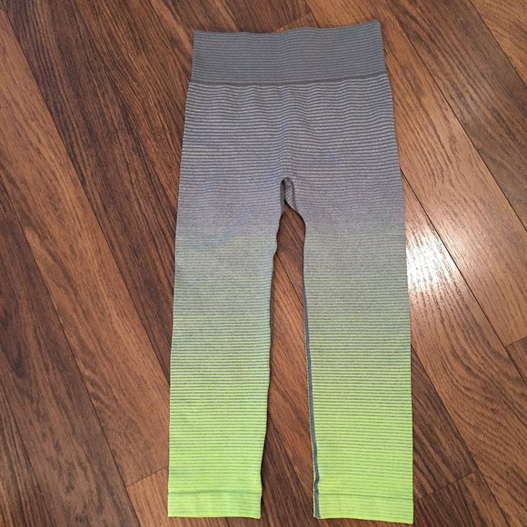Athletic Works Stretch Gym Pants Leggings - Picture 2 of 8